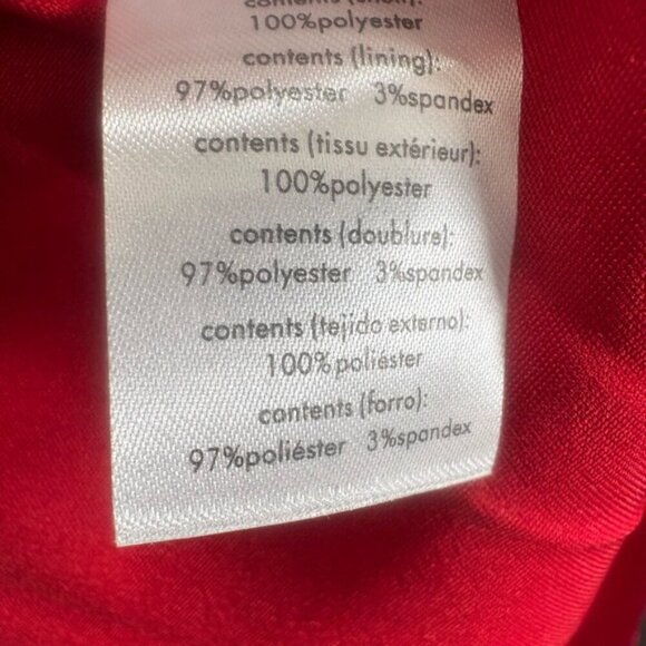 Rachel Parcell One Shoulder Silky Charmeuse Side Slit Midi Dress Size 8 - Picture 12 of 13